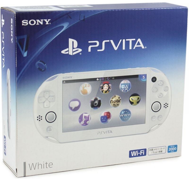 PS Vita Slim 2000 Wi-Fi White (белая) + Карта памяти 64 Гб NEW - 99%. Купить PS Vita Slim 2000 Wi-Fi White (белая) + Карта памяти 64 Гб NEW - 99% в магазине 66game.ru