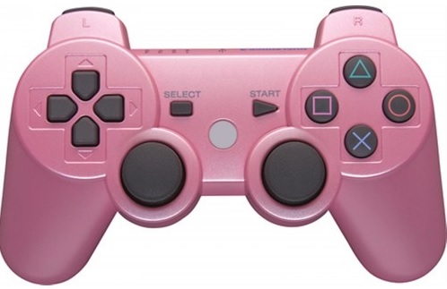 картинка Геймпад для Playstation 3 (Розовый). Купить Геймпад для Playstation 3 (Розовый) в магазине 66game.ru