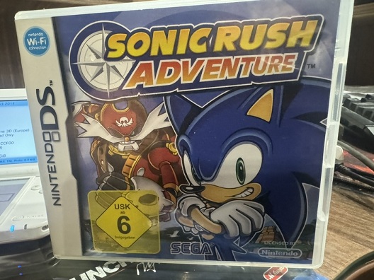картинка Sonic Rush Adventure [NDS] EUR. Купить Sonic Rush Adventure [NDS] EUR в магазине 66game.ru