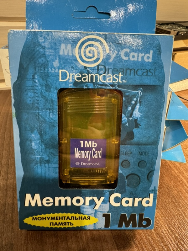 картинка Memory Card для Sega Dreamcast 1MB Новая!. Купить Memory Card для Sega Dreamcast 1MB Новая! в магазине 66game.ru