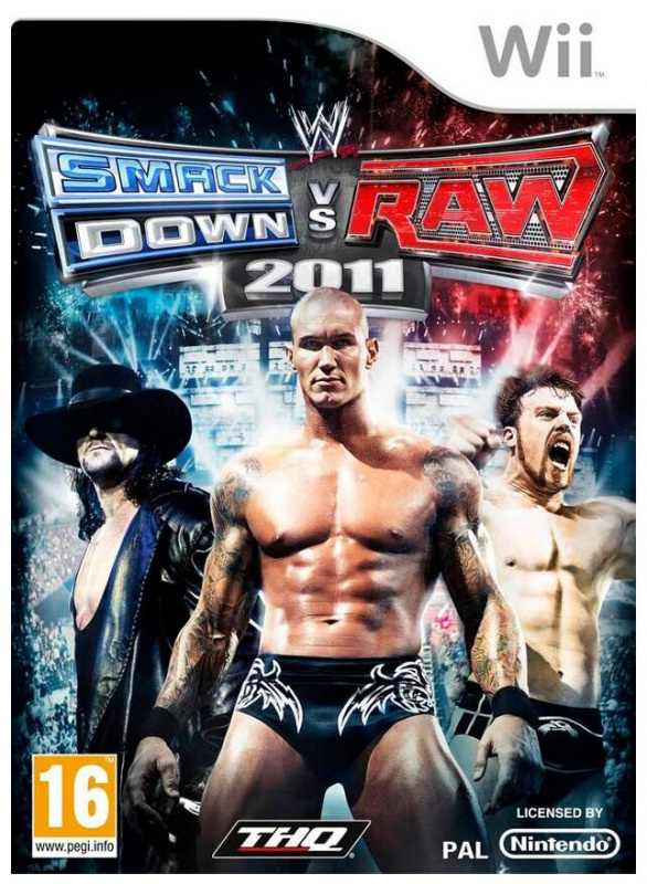 картинка WWE SmackDown vs. Raw 2011 [Wii] USED. Купить WWE SmackDown vs. Raw 2011 [Wii] USED в магазине 66game.ru