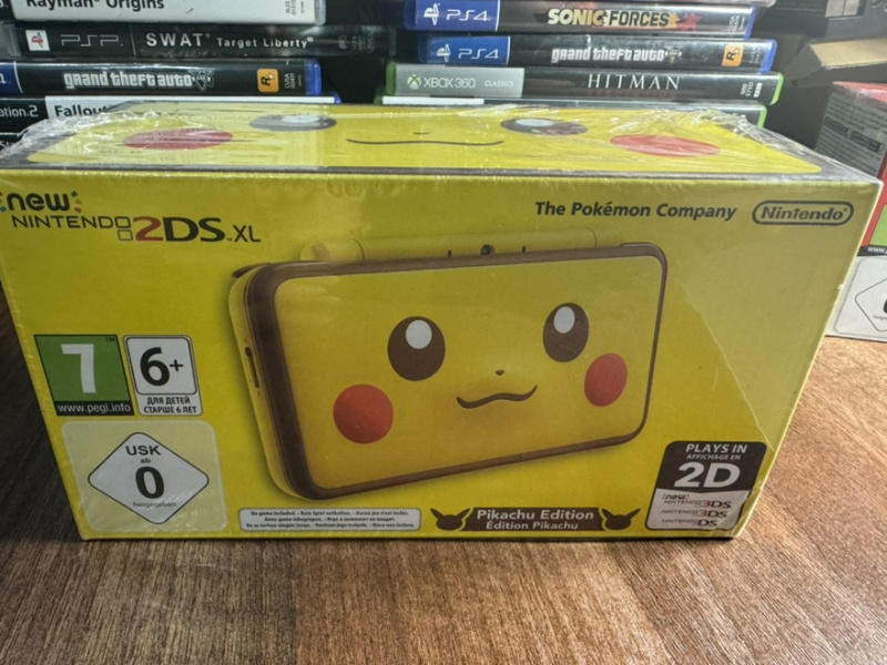 New Nintendo 2DS XL Pikachu Edition Новая!!!. Купить New Nintendo 2DS XL Pikachu Edition Новая!!! в магазине 66game.ru