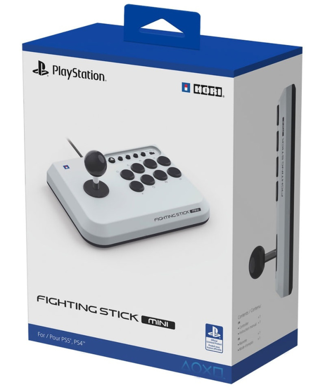 картинка Аркадный Стик Hori Fighting Stick Mini PS4, PS5, ПК (SPF-038U). Купить Аркадный Стик Hori Fighting Stick Mini PS4, PS5, ПК (SPF-038U) в магазине 66game.ru