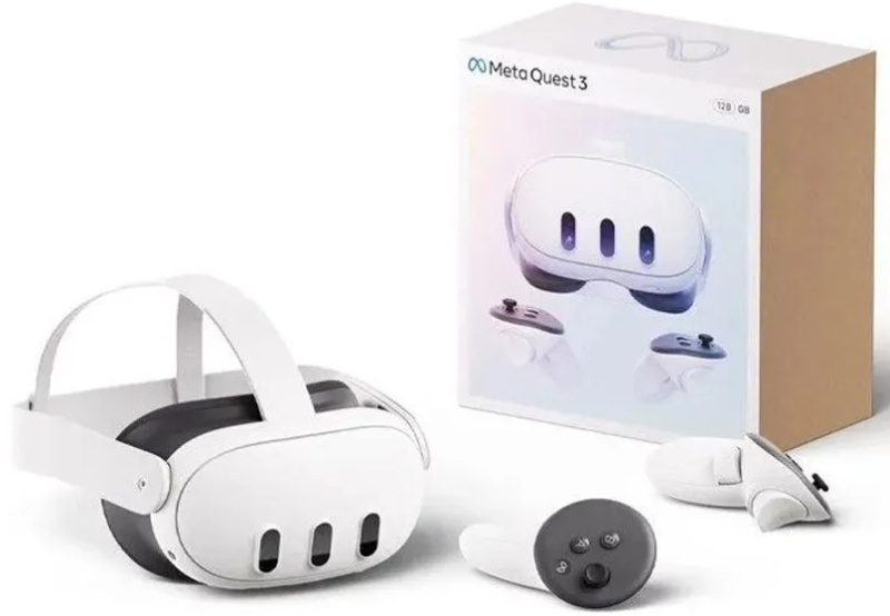 картинка Шлем VR виртуальной реальности Oculus Quest 3S 128Gb. Купить Шлем VR виртуальной реальности Oculus Quest 3S 128Gb в магазине 66game.ru