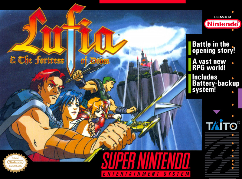 Lufia & The Fortress of Doom (SNES PAL). Купить Lufia & The Fortress of Doom (SNES PAL) в магазине 66game.ru