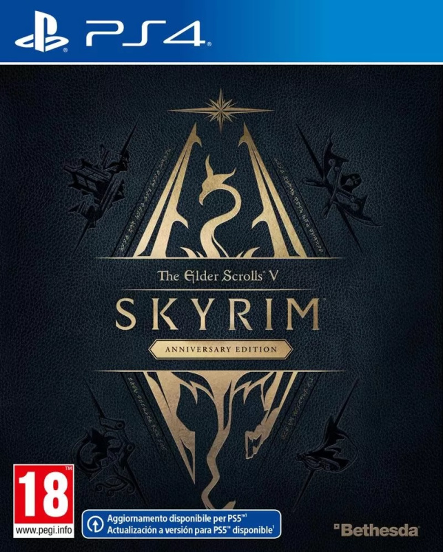 картинка The Skyrim Elder Scrolls 5: Anniversary Edition [PS4, русская версия] USED. Купить The Skyrim Elder Scrolls 5: Anniversary Edition [PS4, русская версия] USED в магазине 66game.ru