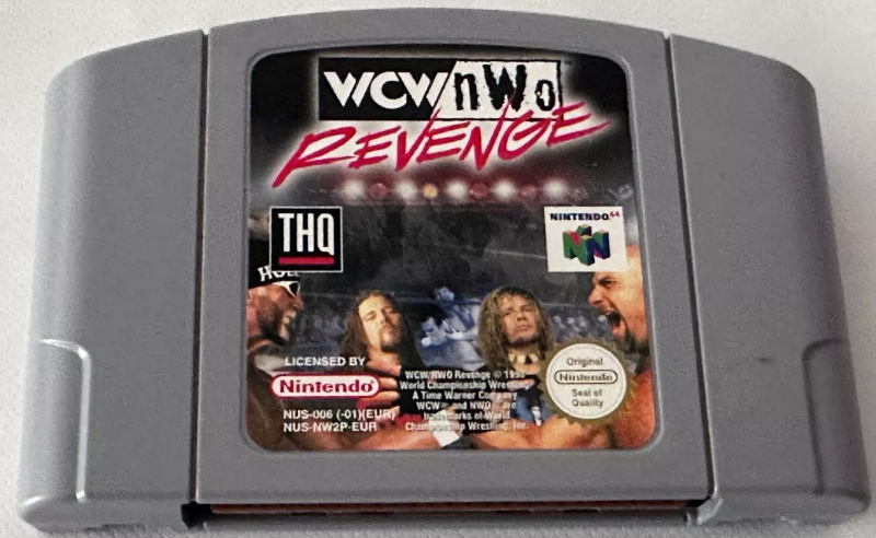 картинка WCW / NWO Revenge (NES 64 PAL) ORIGINAL Б/У от магазина 66game.ru