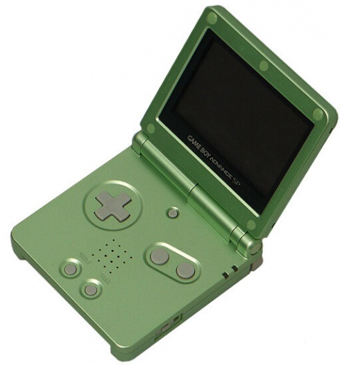 Game Boy Advance SP Nintendo AGS - 001 (Original) Green. Купить Game Boy Advance SP Nintendo AGS - 001 (Original) Green в магазине 66game.ru