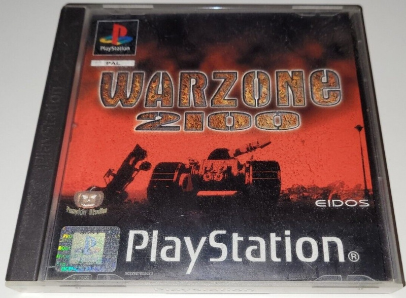 картинка Warzone 2100 original [PS1, английская версия] USED от магазина 66game.ru