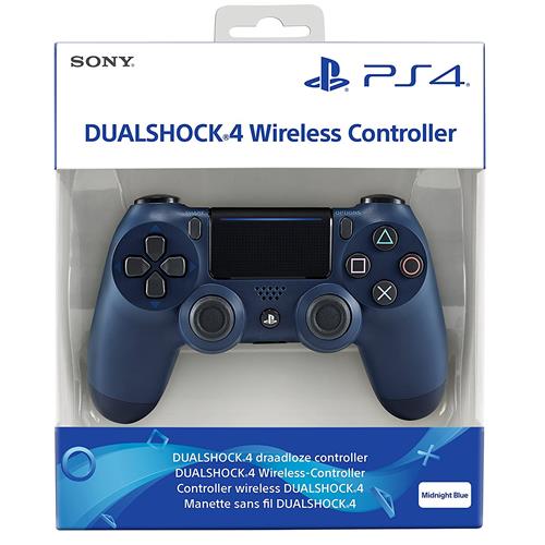 картинка Геймпад Dualshock 4 Midnight Blue v2 для PS4 . Купить Геймпад Dualshock 4 Midnight Blue v2 для PS4  в магазине 66game.ru