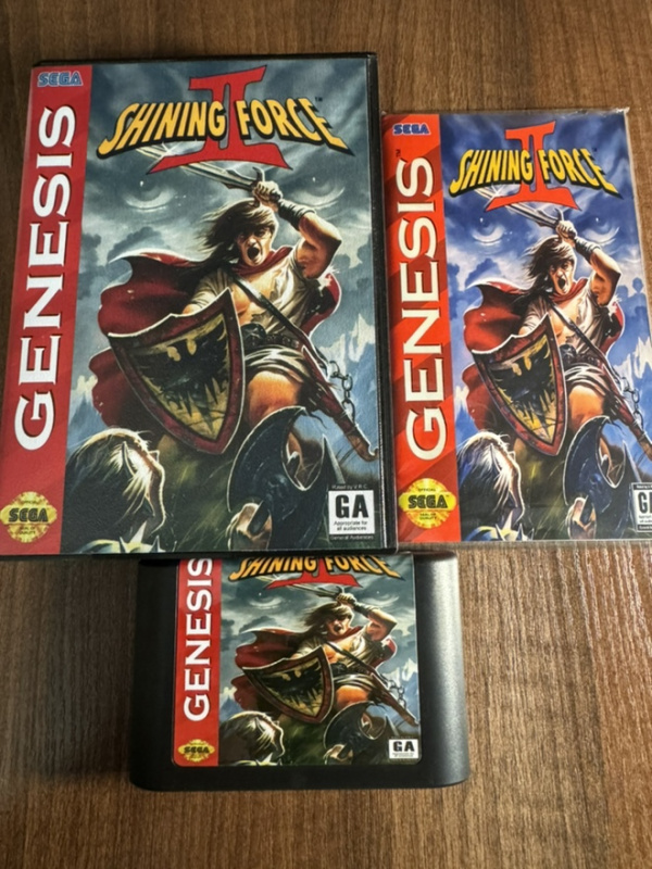 картинка Полная реплика Shining Force 2  с мануалом [Sega]. Купить Полная реплика Shining Force 2  с мануалом [Sega] в магазине 66game.ru