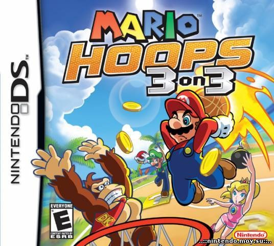 картинка Mario Hoops 3 On 3 [NDS б/у] . Купить Mario Hoops 3 On 3 [NDS б/у]  в магазине 66game.ru