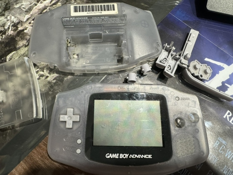 картинка Экран и корпус Game Boy Advance оригинал от магазина 66game.ru