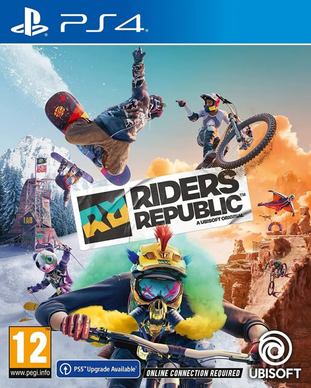 картинка Riders Republic [PS4, русские субтитры] USED. Купить Riders Republic [PS4, русские субтитры] USED в магазине 66game.ru