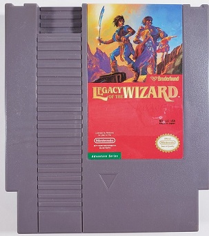 картинка Nintendo NES  Legacy of the Wizard ORIGINAL !!! NTSC от магазина 66game.ru