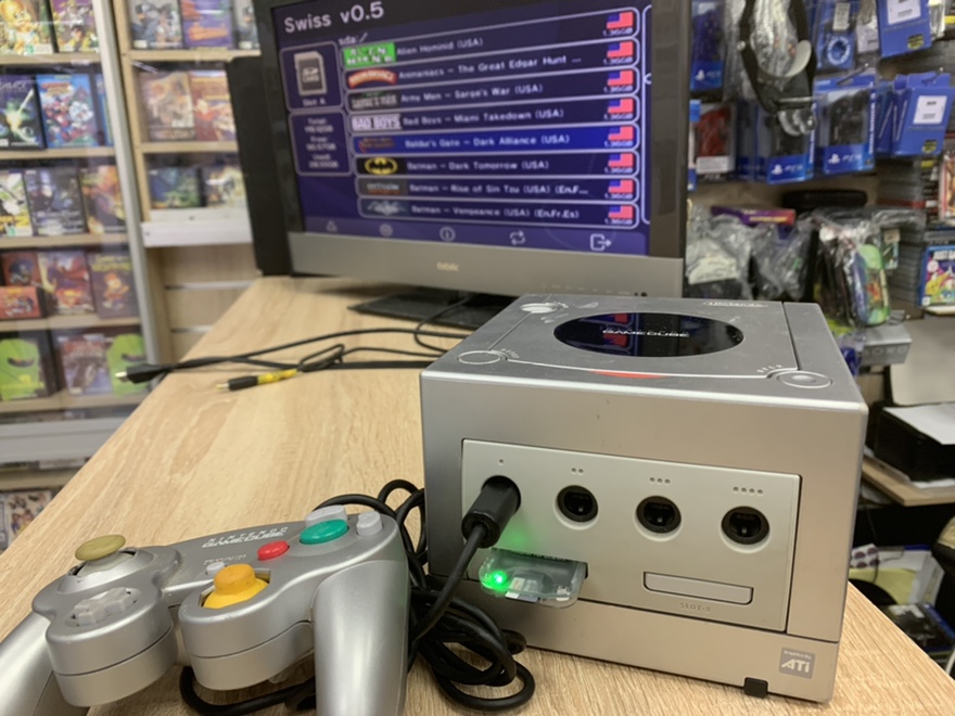 Nintendo GameCube SD GC2SD + 128 gb игры. Купить Nintendo GameCube SD GC2SD + 128 gb игры в магазине 66game.ru