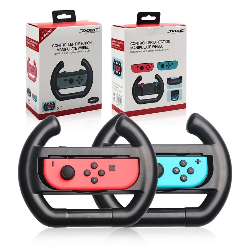 картинка Держатель руль для Nintendo Switch Joy-Con 2 штуки DOBE (TNS-852С). Купить Держатель руль для Nintendo Switch Joy-Con 2 штуки DOBE (TNS-852С) в магазине 66game.ru