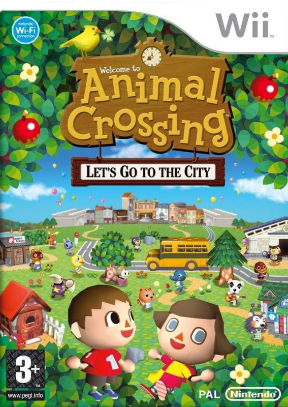 картинка Animal Crossing: Let's Go to the City [Wii]. Купить Animal Crossing: Let's Go to the City [Wii] в магазине 66game.ru