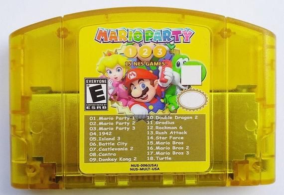 картинка Супер-мега сборник 18 в1 (NES 64 NTSC)  от магазина 66game.ru