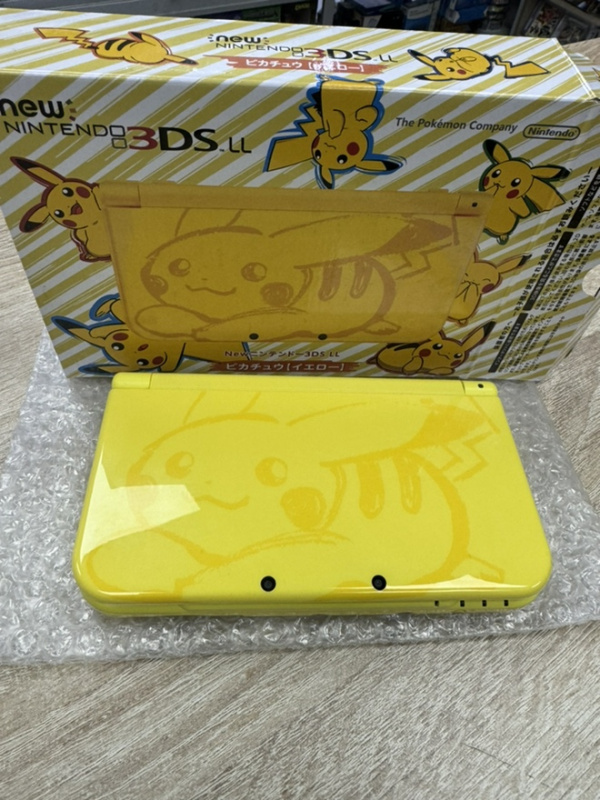 New 3DS LL Pikachu Yellow + 128 Gb (Игры) [USED]. Купить New 3DS LL Pikachu Yellow + 128 Gb (Игры) [USED] в магазине 66game.ru