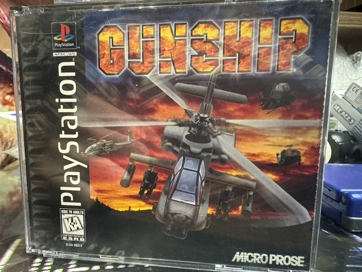 картинка Gunship NTSC original [PS1, английская версия] USED от магазина 66game.ru
