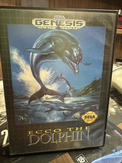 картинка Ecco the Dolphin (Original) [Sega Genesis]. Купить Ecco the Dolphin (Original) [Sega Genesis] в магазине 66game.ru