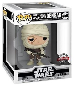 картинка Фигурка Funko POP! Deluxe Bobble Star Wars Bounty Hunters Dengar 440. Купить Фигурка Funko POP! Deluxe Bobble Star Wars Bounty Hunters Dengar 440 в магазине 66game.ru