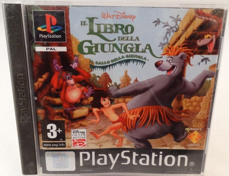 картинка The Jungle Book Groove Party original [PS1, английская версия] USED от магазина 66game.ru