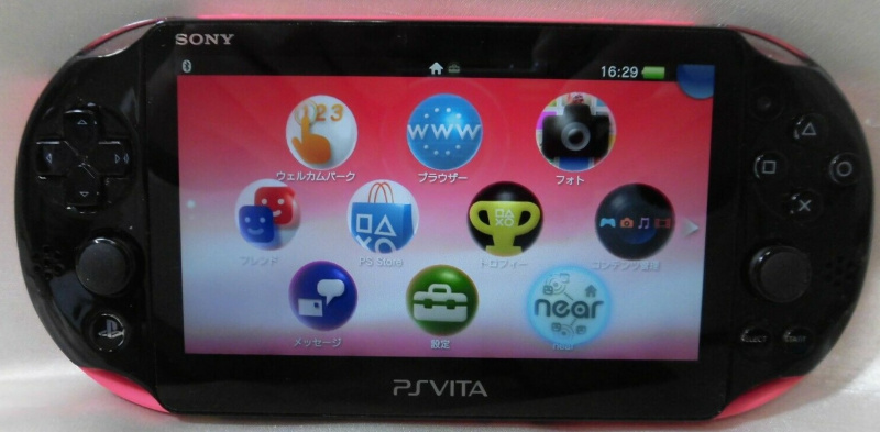 PS Vita Slim Pink Black + 128Gb игры  [USED] . Купить PS Vita Slim Pink Black + 128Gb игры  [USED]  в магазине 66game.ru