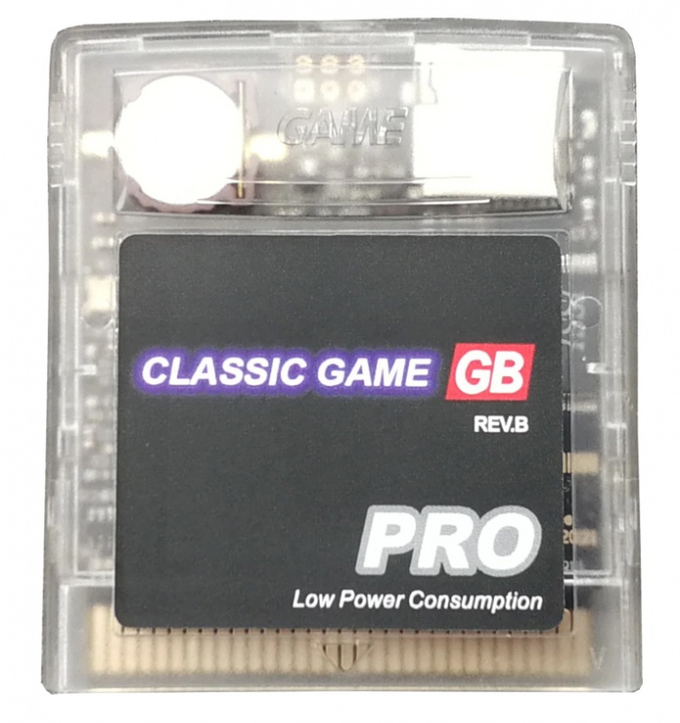 картинка Флэш-картридж для Gameboy и Gameboy Color. 700 in1 игр от магазина 66game.ru