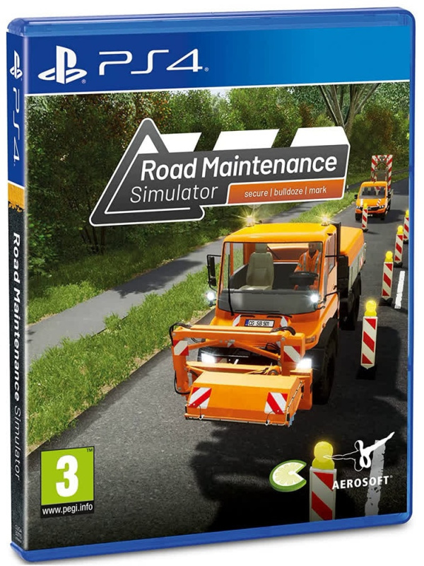 картинка Road Maintenance Simulator [PS4, английская версия]. Купить Road Maintenance Simulator [PS4, английская версия] в магазине 66game.ru