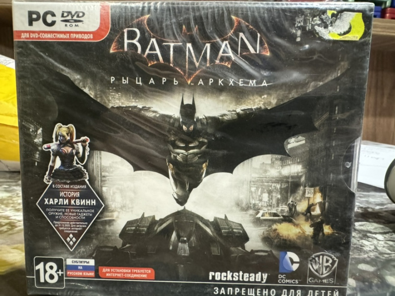 картинка Batman: Рыцарь Аркхема [PC, Jewel, русские субтитры]. Купить Batman: Рыцарь Аркхема [PC, Jewel, русские субтитры] в магазине 66game.ru