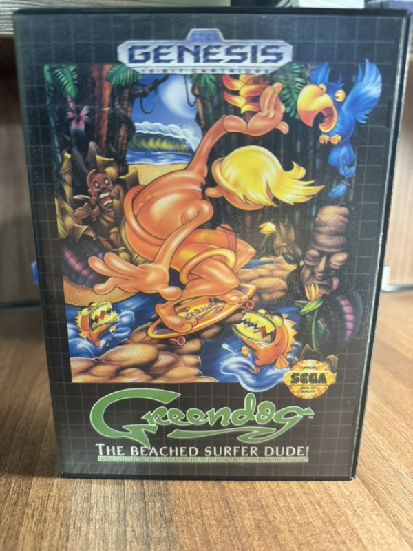 картинка Greendog - The Beached Surfer Dude (Original) [Sega Genesis]. Купить Greendog - The Beached Surfer Dude (Original) [Sega Genesis] в магазине 66game.ru