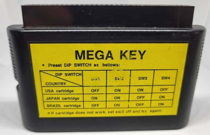 картинка Sega Mega Key ретро. Купить Sega Mega Key ретро в магазине 66game.ru