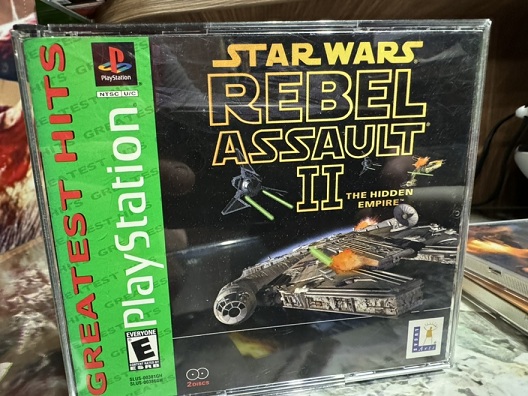 картинка Star Wars: Rebel Assault 2 - The Hidden Empire NTSC original [PS1] USED от магазина 66game.ru