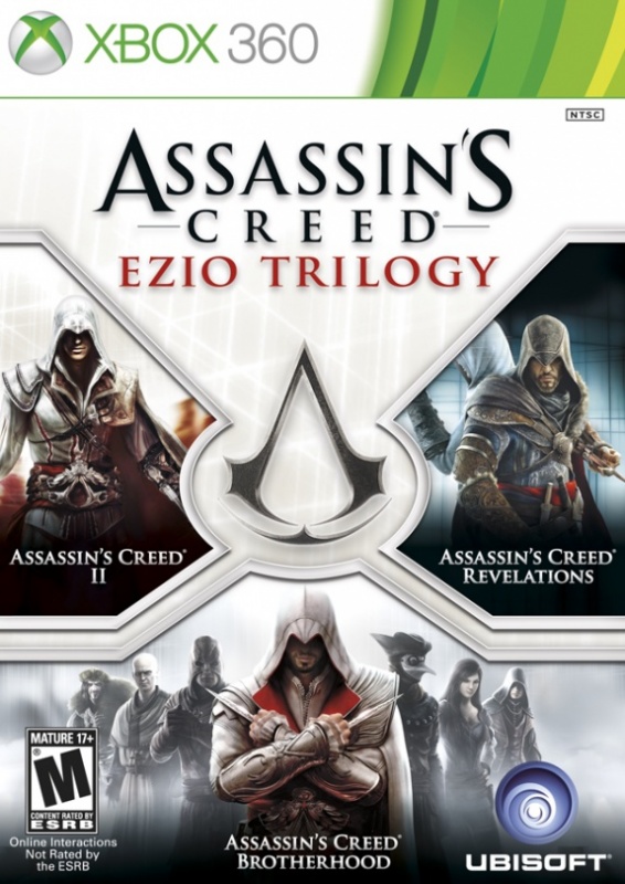 картинка Assassin's Creed: Ezio Trilogy [Xbox 360, английская версия]. Купить Assassin's Creed: Ezio Trilogy [Xbox 360, английская версия] в магазине 66game.ru