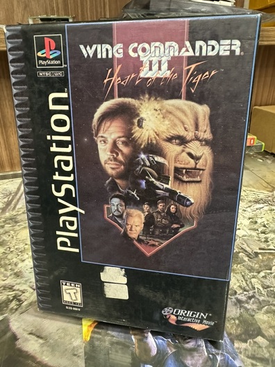 картинка Wing Commander III Heart of the Tiger original (NTSC) [PS1, английская версия] USED от магазина 66game.ru