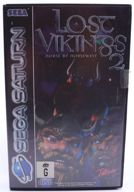 картинка Lost Vikings 2: Norse by Norsewest PAL ( Sega Saturn) USED от магазина 66game.ru