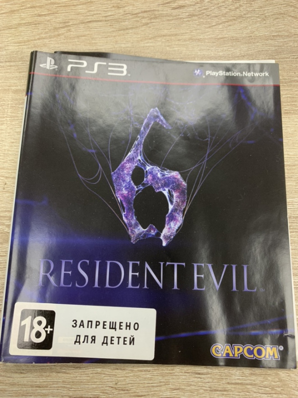 картинка Обложка игры PS3 Resident Evil 6. Купить Обложка игры PS3 Resident Evil 6 в магазине 66game.ru