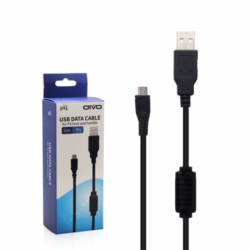 картинка Кабель micro USB 2.0м для Dualshock 4 OIVO (IV-P4S001). Купить Кабель micro USB 2.0м для Dualshock 4 OIVO (IV-P4S001) в магазине 66game.ru