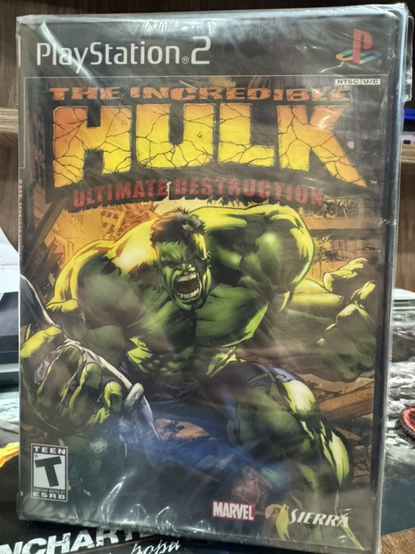 картинка The Incredible Hulk: Ultimate Destruction NTSC [PS2] НОВЫЙ. Купить The Incredible Hulk: Ultimate Destruction NTSC [PS2] НОВЫЙ в магазине 66game.ru