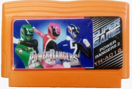 картинка Power Rangers 2 (Могучие рейнджеры 2) ( 8bit). Купить Power Rangers 2 (Могучие рейнджеры 2) ( 8bit) в магазине 66game.ru