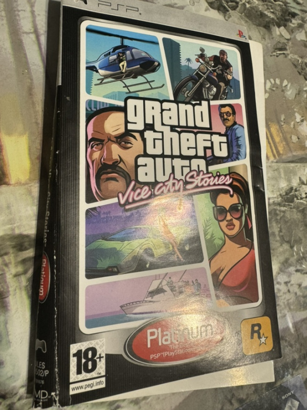 картинка Обложка игры Grand Theft Auto: Vice City Stories РSP. Купить Обложка игры Grand Theft Auto: Vice City Stories РSP в магазине 66game.ru