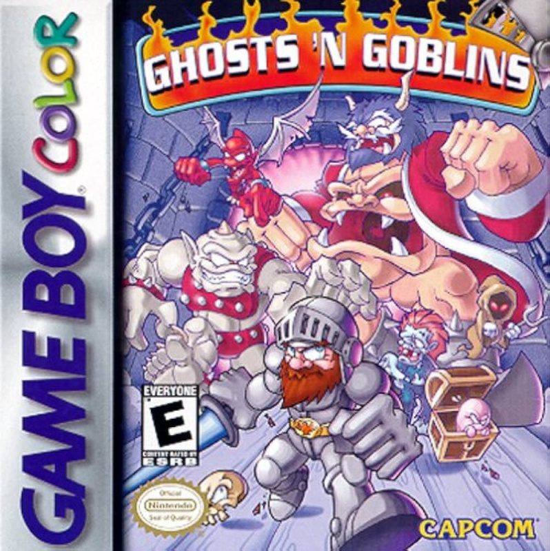  Ghosts 'n Goblins (Game Boy Color). Купить Ghosts 'n Goblins (Game Boy Color) в магазине 66game.ru