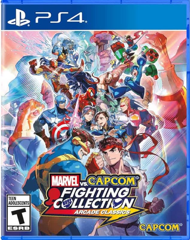 картинка Marvel vs Capcom Fighting Collection  Arcade Classics [PS4, русские субтитры]. Купить Marvel vs Capcom Fighting Collection  Arcade Classics [PS4, русские субтитры] в магазине 66game.ru