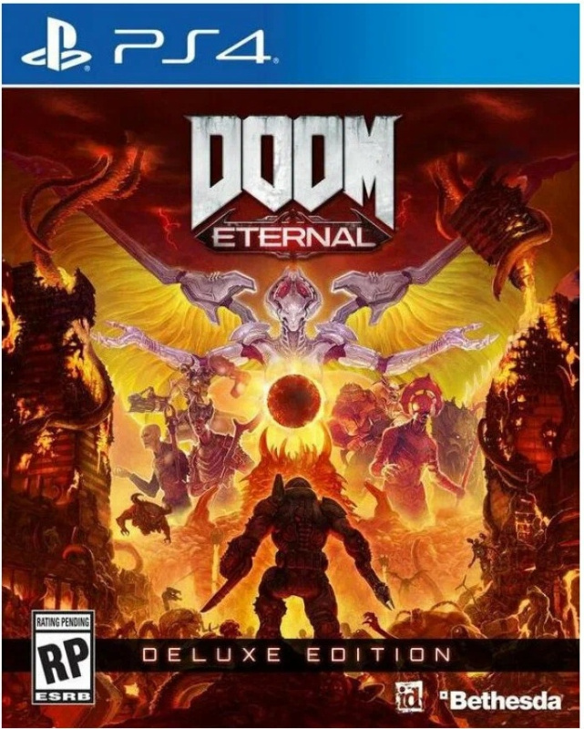 картинка DOOM Eternal - Deluxe Edition [PS4, английская версия]. Купить DOOM Eternal - Deluxe Edition [PS4, английская версия] в магазине 66game.ru