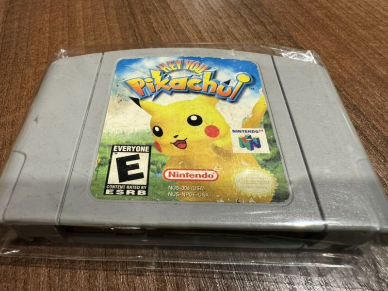 картинка Hey You, Pikachu! (NES 64 NTSC) ORIGINAL Б/У от магазина 66game.ru
