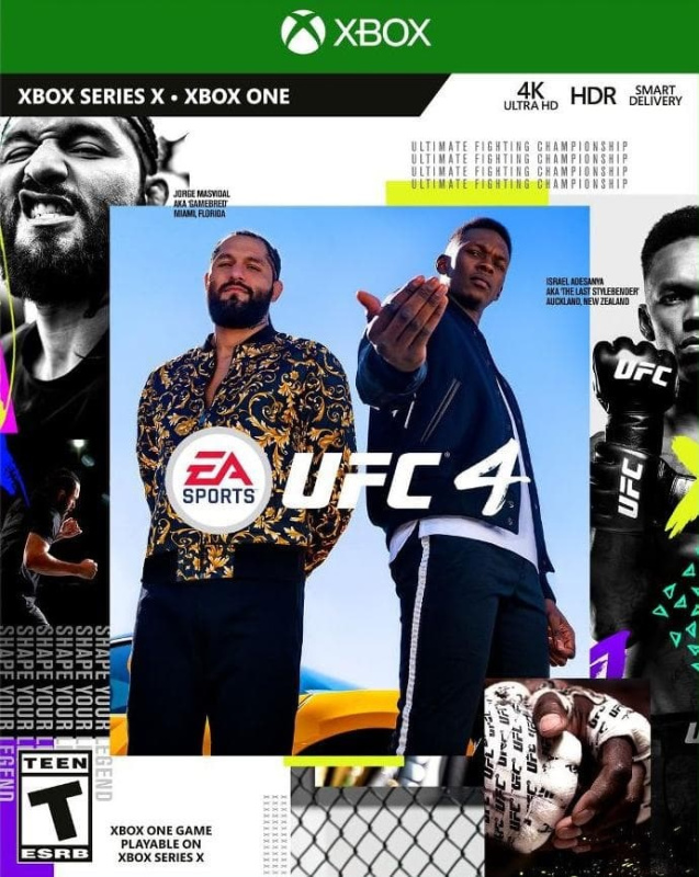 картинка UFC 4 [Xbox One - Xbox Series X, русские субтитры] USED. Купить UFC 4 [Xbox One - Xbox Series X, русские субтитры] USED в магазине 66game.ru