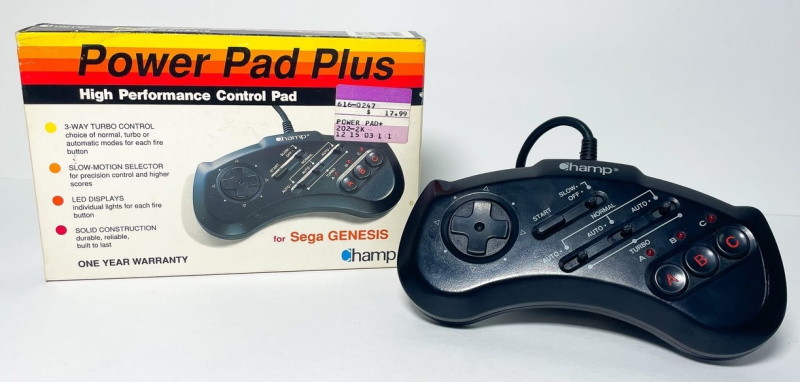 картинка Champ Power Pad Plus для Sega Genesis Б/У. Купить Champ Power Pad Plus для Sega Genesis Б/У в магазине 66game.ru