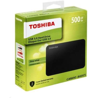 картинка Внешний жесткий диск TOSHIBA Canvio Basics 500GB, 2.5", USB 3.0, черный. Купить Внешний жесткий диск TOSHIBA Canvio Basics 500GB, 2.5", USB 3.0, черный в магазине 66game.ru